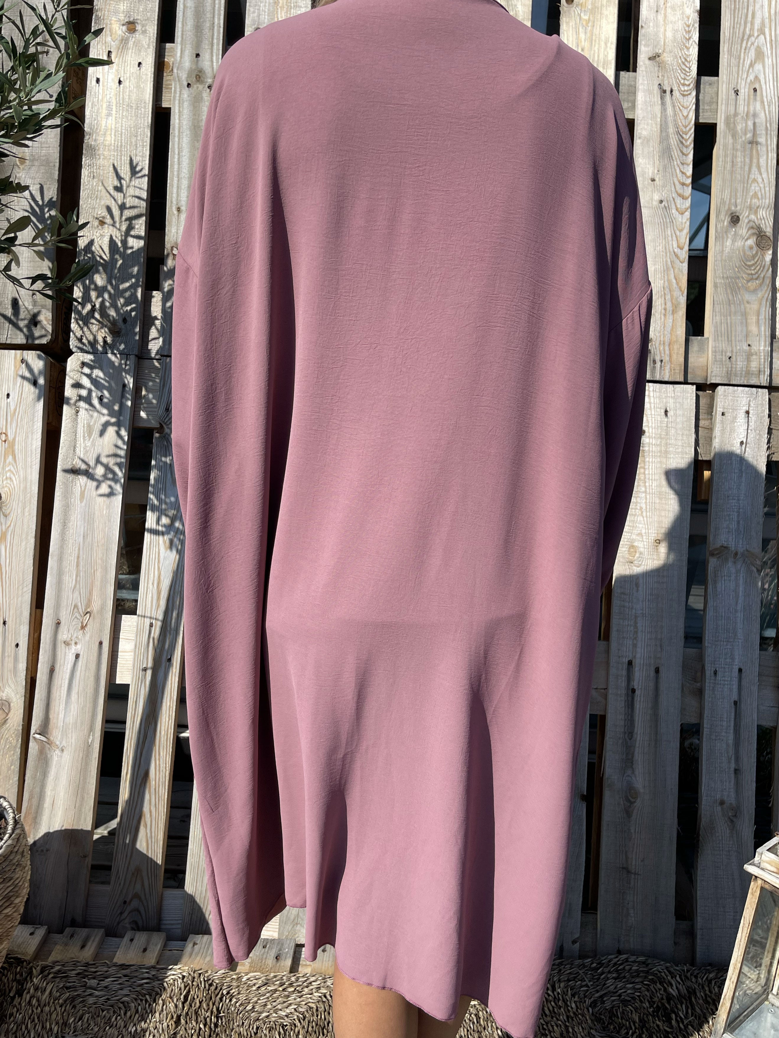 Ellen - Let cardigan med ballonærmer